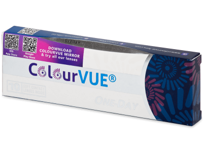 ColourVue One Day TruBlends Rainbow 1 - nedioptrické (10 čoček) - Produkt je dostupný také v této variantě balení