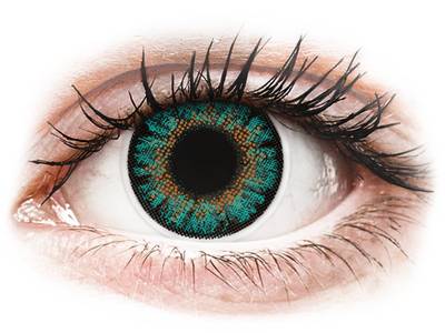 ColourVue One Day TruBlends Rainbow 2 - nedioptrické (10 čoček) - ColourVue One Day TruBlends - Rainbow 2 -Aqua