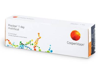 Proclear 1 Day multifocal (30 čoček) - Multifokální kontaktní čočky