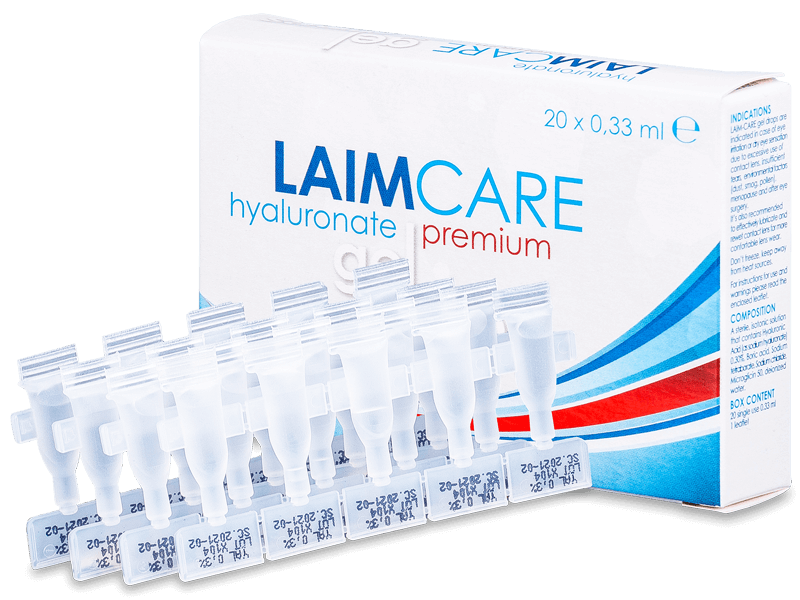 Oční kapky Laim Care gel drops 20 x 0,33 ml - Oční kapky