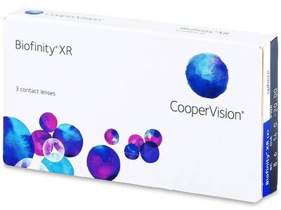 Biofinity XR (3 čočky) - Měsíční kontaktní čočky