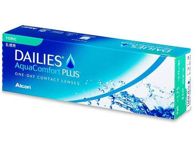 Dailies AquaComfort Plus Toric (30 čoček) - 