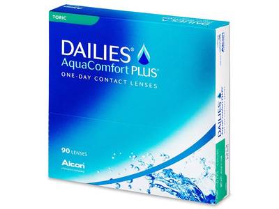 Dailies AquaComfort Plus Toric (90 čoček) - 