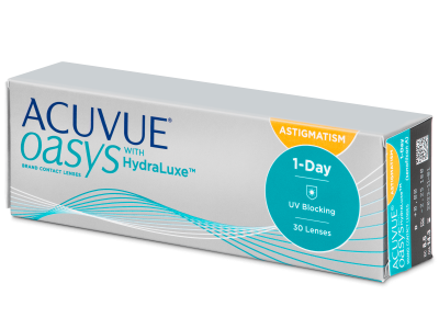 Acuvue Oasys 1-Day with HydraLuxe for Astigmatism (30 čoček) -  