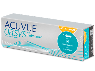 Acuvue Oasys 1-Day with HydraLuxe for Astigmatism (30 čoček) - 