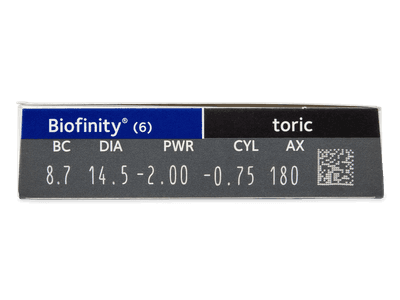 Biofinity Toric (6 čoček) - 