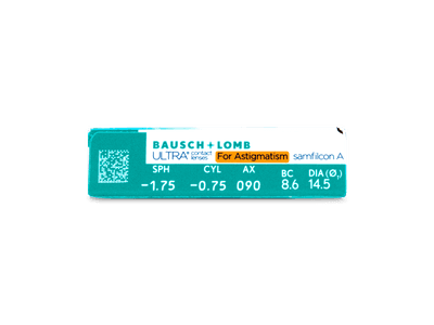 Bausch + Lomb ULTRA for Astigmatism (6 čoček) -  