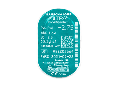 Bausch + Lomb ULTRA for Astigmatism (6 čoček) -  