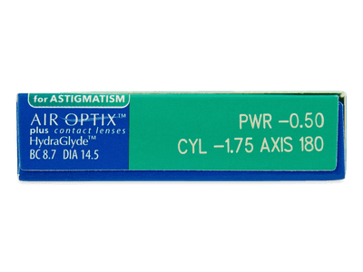 Air Optix plus HydraGlyde for Astigmatism (3 čočky) - 