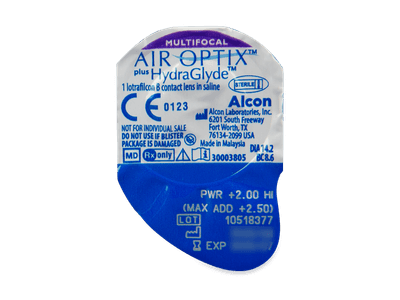 Air Optix plus HydraGlyde Multifocal (6 čoček) -  