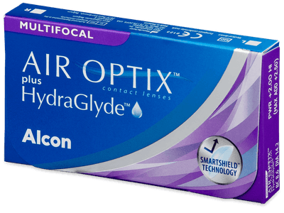 Air Optix plus HydraGlyde Multifocal (6 čoček) - Měsíční kontaktní čočky