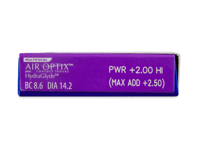 Air Optix plus HydraGlyde Multifocal (3 čočky) -  