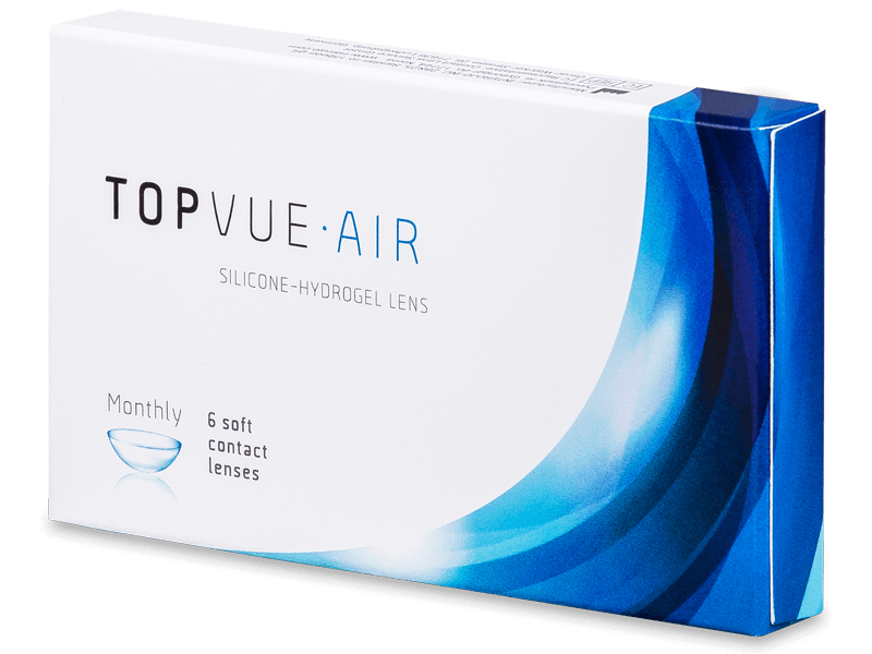 TopVue Air (6 čoček) - Měsíční kontaktní čočky