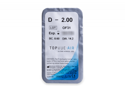 TopVue Air (6 čoček) - 