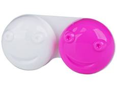 Pouzdro na čočky 3D - růžové Příslušenství - Pouzdro na čočky 3D - růžové