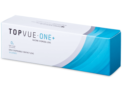 TopVue One+ (30 čoček) - Jednodenní kontaktní čočky