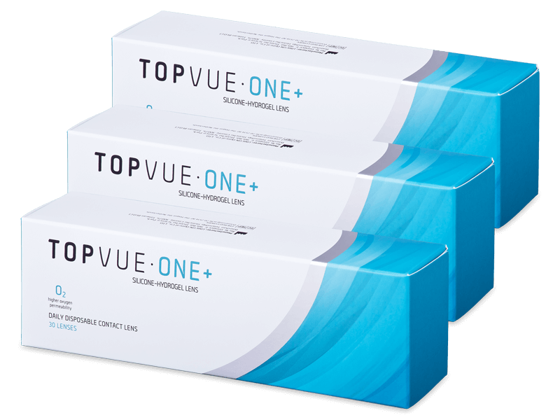 TopVue One+ (90 čoček) - Jednodenní kontaktní čočky