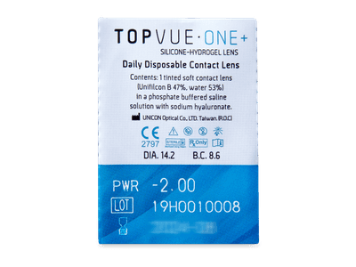 TopVue One+ (90 čoček) -  