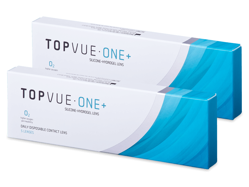 TopVue One+ (5 párů čoček) - Jednodenní kontaktní čočky