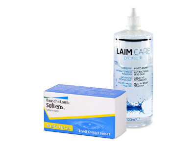 SofLens Multi-Focal (3 čočky) + roztok Laim-Care 400 ml