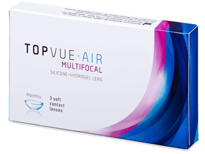 TopVue Air Multifocal (3 čočky) - Multifokální kontaktní čočky