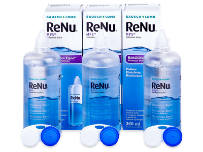 Roztok ReNu MPS Sensitive Eyes 3x360 ml - Předchozí design