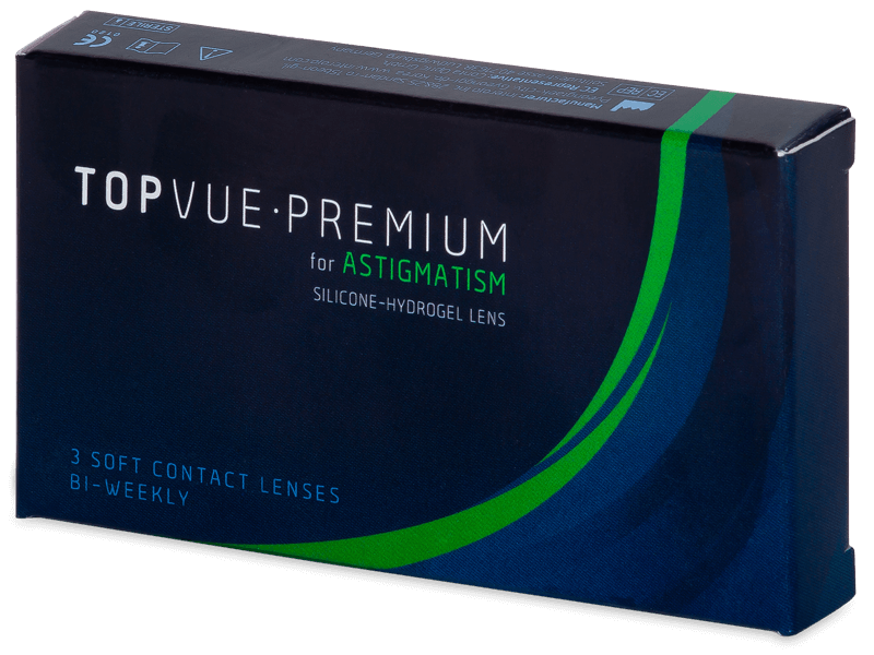 TopVue Premium for Astigmatism (3 čočky) - 
