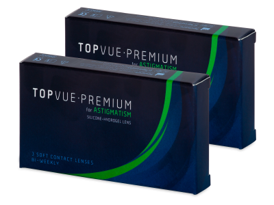 TopVue Premium for Astigmatism (6 čoček) -  