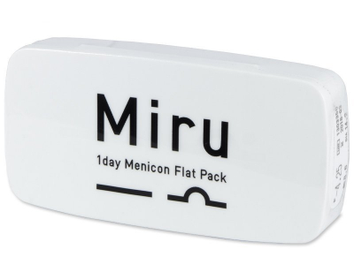 Miru 1day Menicon Flat Pack (30 čoček) - Jednodenní kontaktní čočky