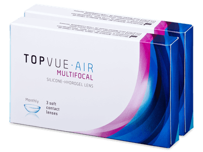 TopVue Air Multifocal (6 čoček) - Multifokální kontaktní čočky