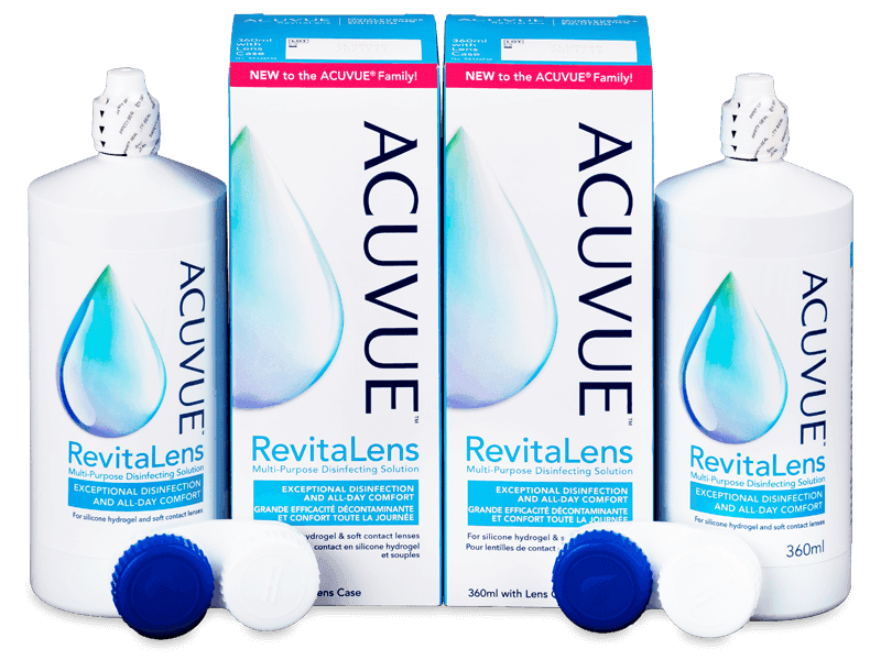 Roztok Acuvue RevitaLens 2x 360 ml - Výhodné dvojbalení roztoku