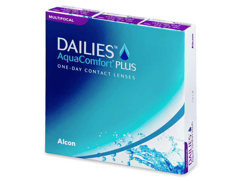 Dailies AquaComfort Plus Multifocal (90 čoček) - Multifokální kontaktní čočky