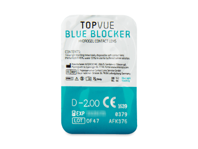 TopVue Blue Blocker (5 čoček) -  