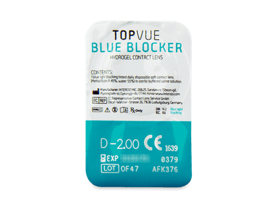 TopVue Blue Blocker (30 čoček) - 