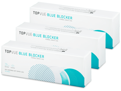 TopVue Blue Blocker (90 čoček) - Jednodenní kontaktní čočky