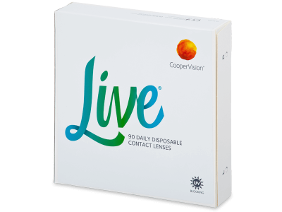 Live Daily Disposable (90 čoček) - Jednodenní kontaktní čočky