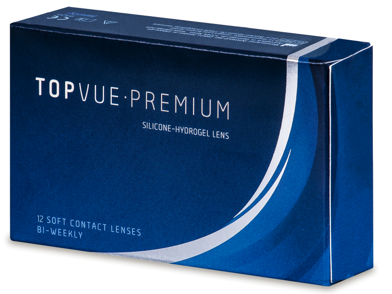 TopVue Premium (12 čoček) - Čtrnáctidenní kontaktní čočky