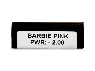 CRAZY LENS - Barbie Pink - dioptrické jednodenní (2 čočky) - 