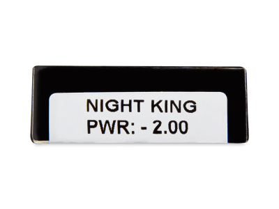CRAZY LENS - Night King - dioptrické jednodenní (2 čočky) - 