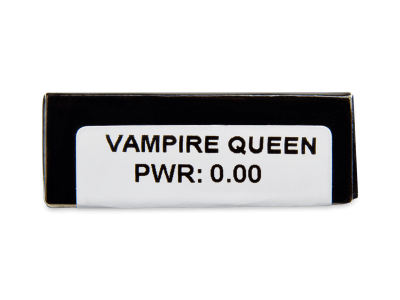 CRAZY LENS - Vampire Queen - nedioptrické jednodenní (2 čočky) -  