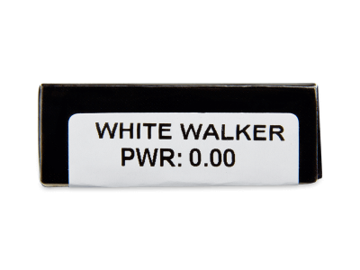 CRAZY LENS - White Walker - nedioptrické jednodenní (2 čočky) - 