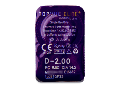 TopVue Elite+ (180 čoček) - 