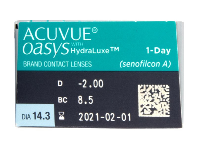 Acuvue Oasys 1-Day with Hydraluxe (30 čoček) -  