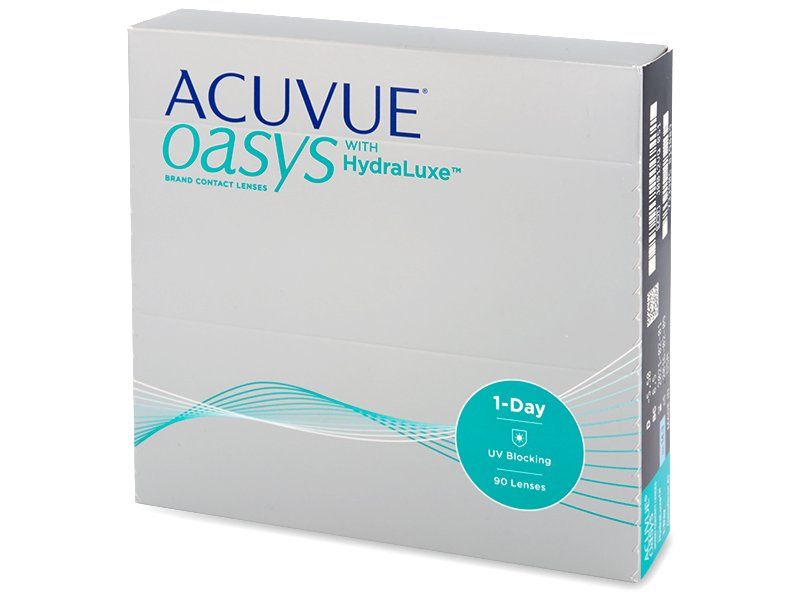 Acuvue Oasys 1-Day with Hydraluxe (90 čoček) - Jednodenní kontaktní čočky