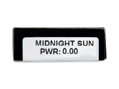 CRAZY LENS - Midnight Sun - nedioptrické jednodenní (2 čočky) - 