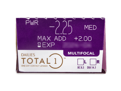 Dailies TOTAL1 Multifocal (30 čoček) - 