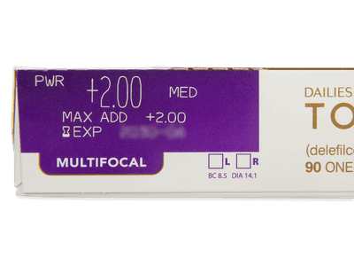 Dailies TOTAL1 Multifocal (90 čoček) - 