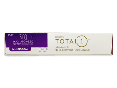 Dailies TOTAL1 Multifocal (90 čoček) - 