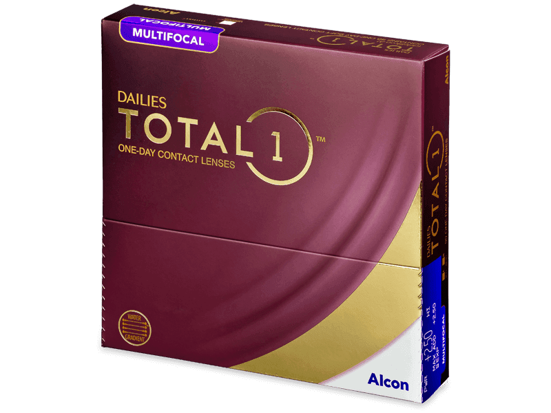 Dailies TOTAL1 Multifocal (90 čoček) - Multifokální kontaktní čočky
