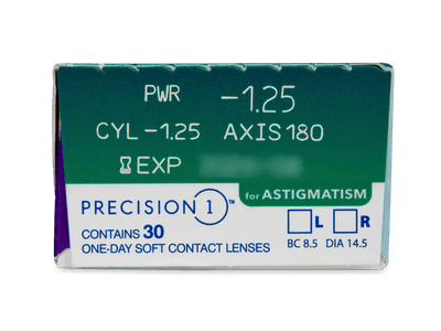 Precision1 for Astigmatism (30 čoček) - 